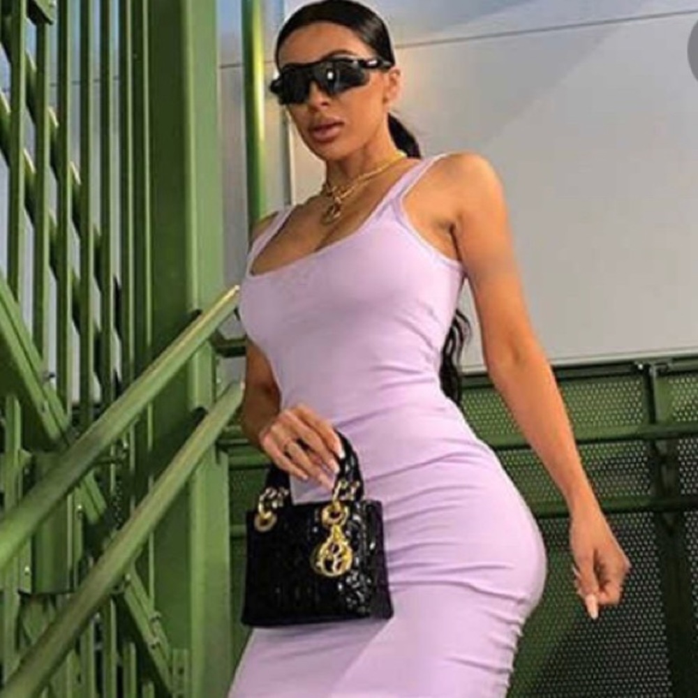 NWT RACEBACK MIDI DRESS✨LILAC